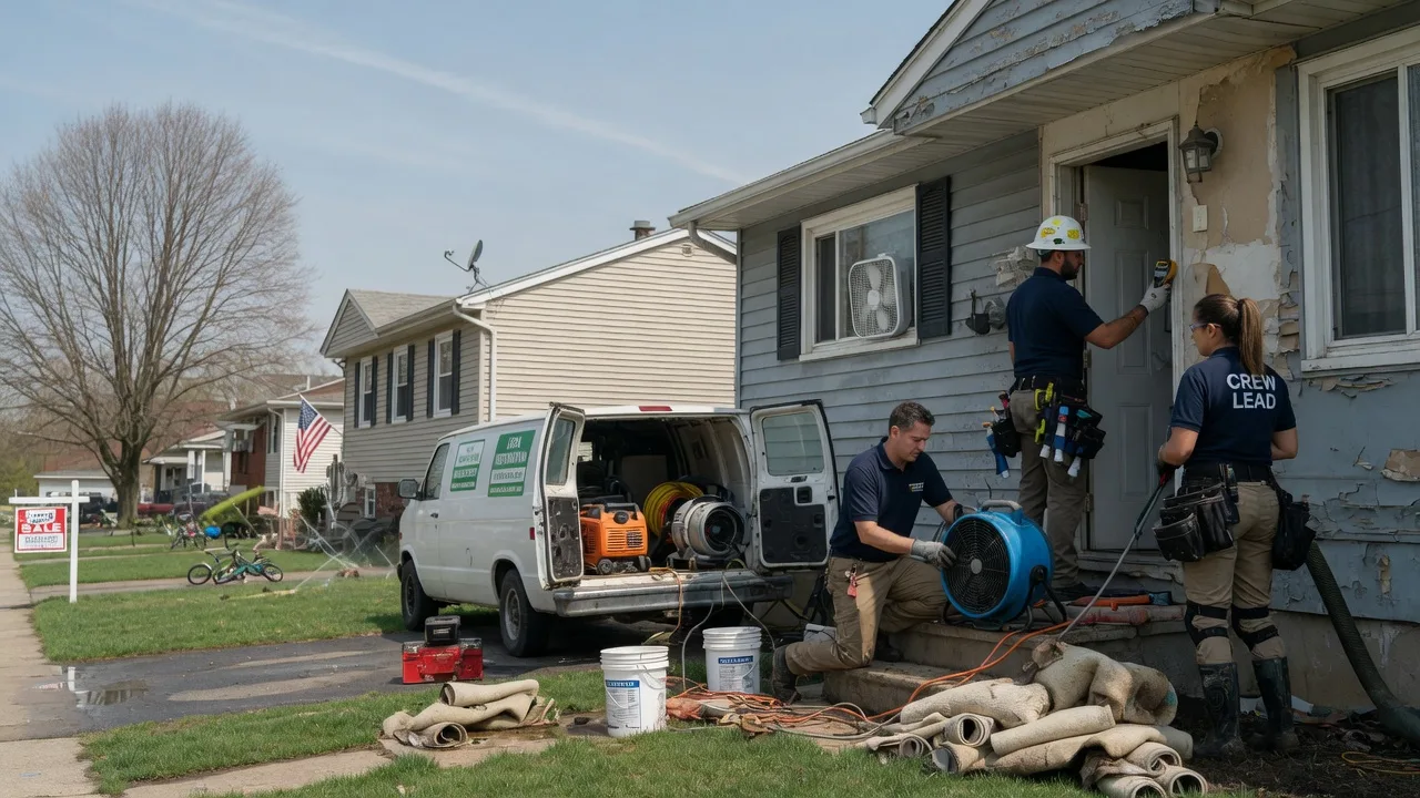 Flood Cleanup in Clackamas, OR near me